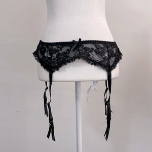 Black Garter Belt - O/S